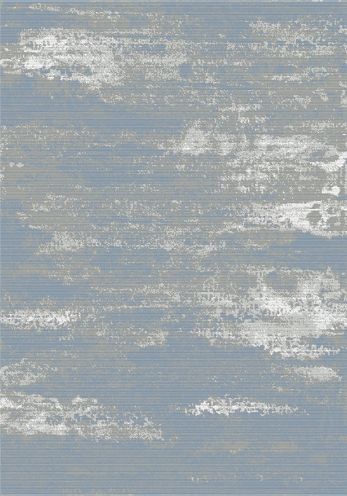 STRATA 015-0003/5262 Blue Abstract Modern RUG 