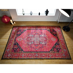 KALEIDOSCOPE 1332 S Multicoloured Floral Traditional Rugs