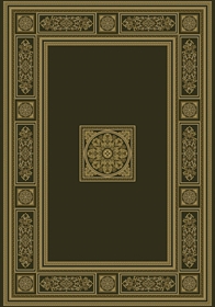 DA VINCI 0801-3233 Green Floral Traditional RUG 