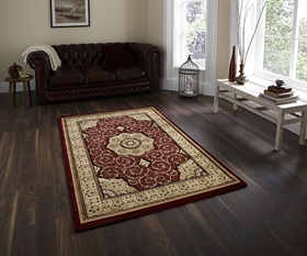 Heritage 4400 Red Traditional Rug