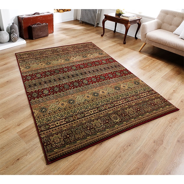 KENDRA 135 R MULTI FLORAL TRADITIONAL RUG 