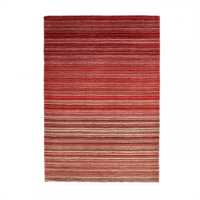 Fine Stripes Red Rugs