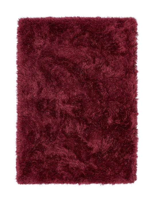 Extravagance Red Shaggy Rug