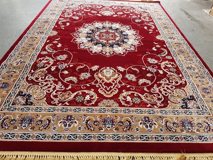 Super Classic Red & Gold Traditional Rugs