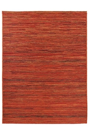  BRIGHTON 98122-1000 Red Striped Modern RUG