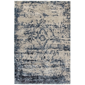 Persia Absract Design Midnight/Oyster Area Rug