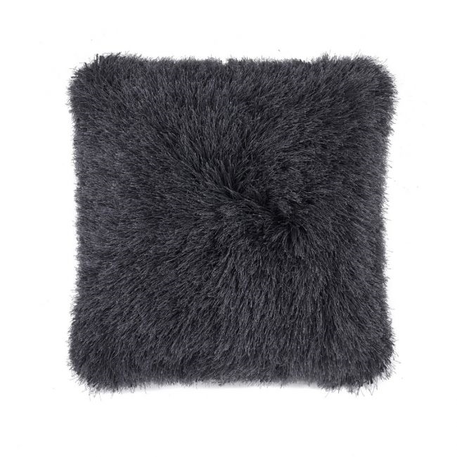 Luxurious Extravagance Dark Grey Cushion Rugs
