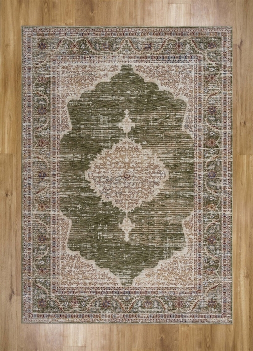 Alhambra 6594B IVORY GREEN TRADITIONAL RUG